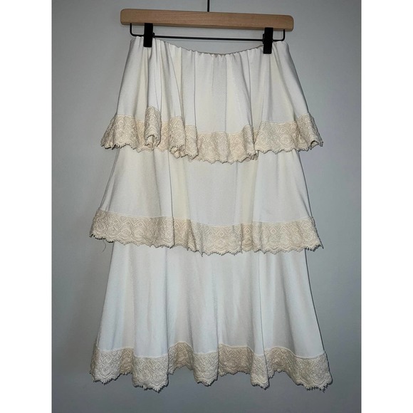 Judith March Dresses & Skirts - Judith march strapless tiered ruffle dress size large